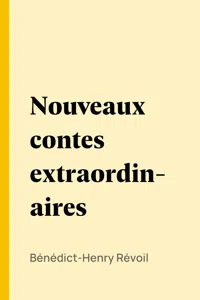 Nouveaux contes extraordinaires_cover