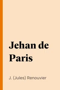 Jehan de Paris_cover