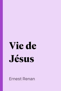 Vie de Jésus_cover