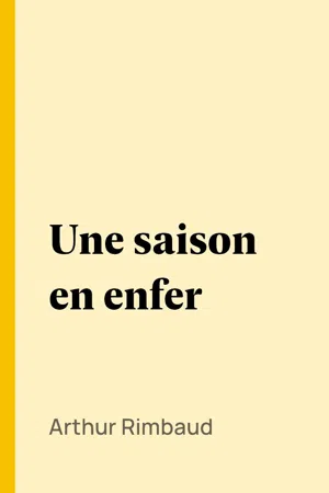 Une saison en enfer