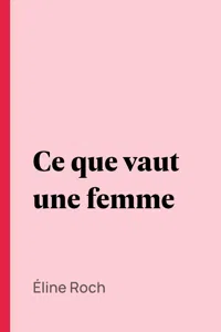 Ce que vaut une femme_cover