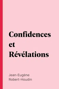 Confidences et Révélations_cover