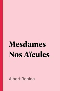 Mesdames Nos Aïeules_cover