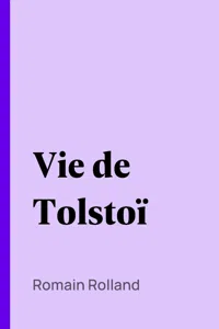 Vie de Tolstoï_cover