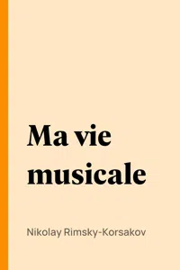 Ma vie musicale_cover