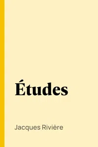 Études_cover