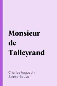 Monsieur de Talleyrand_cover