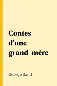 Contes d'une grand-mère_cover