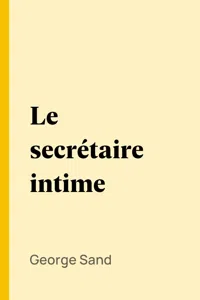 Le secrétaire intime_cover