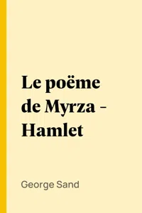 Le poëme de Myrza - Hamlet_cover