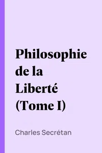 Philosophie de la Libert_cover