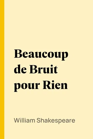 Beaucoup de Bruit pour Rien