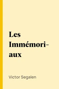 Les Immémoriaux_cover