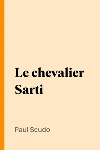 Le chevalier Sarti_cover