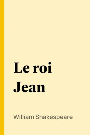 Le roi Jean