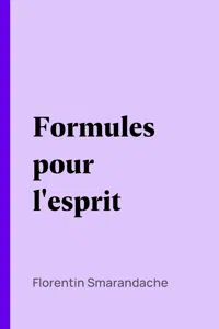 Formules pour l'esprit_cover