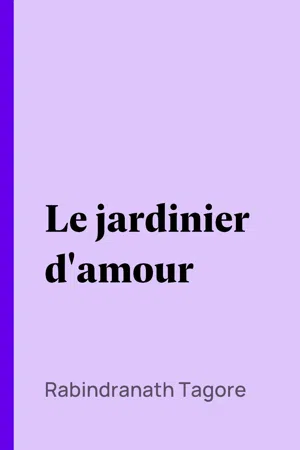 Le jardinier d'amour