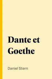 Dante et Goethe_cover