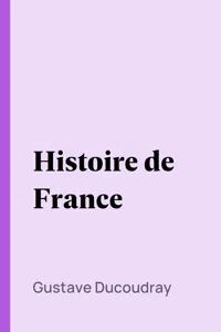 Histoire de France_cover