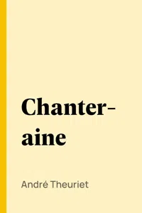 Chanteraine_cover