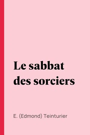 Le sabbat des sorciers