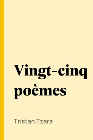 Vingt-cinq poèmes