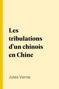 Les tribulations d'un chinois en Chine_cover