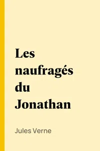 Les naufragés du Jonathan_cover