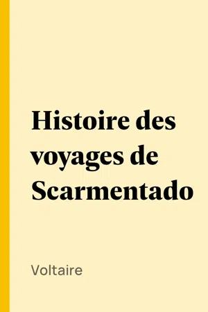 Histoire des voyages de Scarmentado