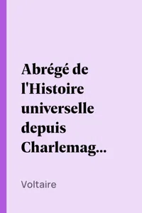 Abrégé de l'Histoire universelle depuis Charlemagne jusques à Charlequint_cover