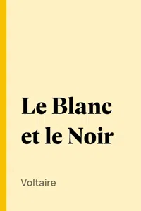 Le Blanc et le Noir_cover