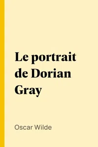 Le portrait de Dorian Gray_cover