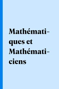 Mathématiques et Mathématiciens_cover