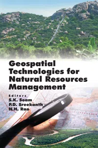 Geospatial Technologies for Natural Resources Management_cover