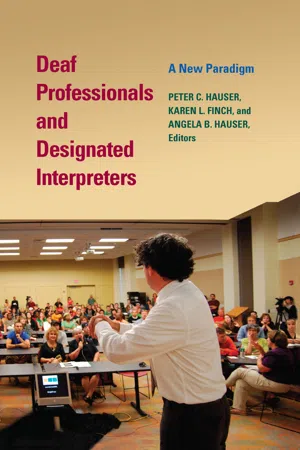 Deaf Professionals and Designated Interpreters