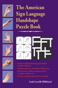 The American Sign Language Handshape Puzzle Book_cover