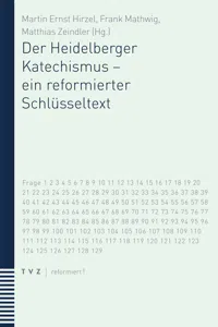 Der Heidelberger Katechismus - ein reformierter Schlüsseltext_cover