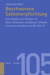 Beschworene Selbstverpflichtung_cover