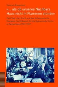 '… als ob unseres Nachbars Haus nicht in Flammen stünde'_cover