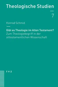 Gibt es Theologie im Alten Testament?_cover