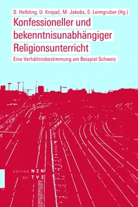 Konfessioneller und bekenntnisunabhängiger Religionsunterricht_cover