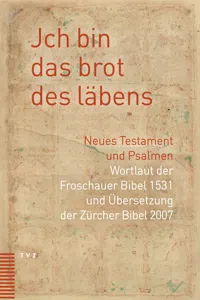 Jch bin das brot des läbens_cover