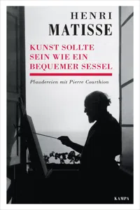 Kunst sollte sein wie ein bequemer Sessel_cover