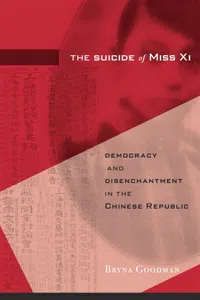 The Suicide of Miss Xi_cover