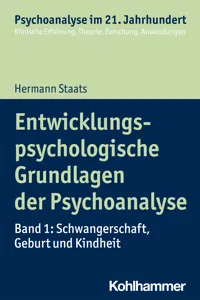 Entwicklungspsychologische Grundlagen der Psychoanalyse_cover