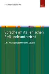 Sprache im italienischen Erdkundeunterricht_cover