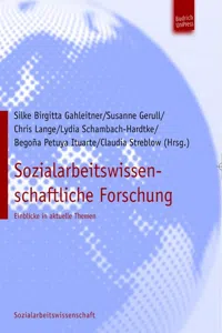 Sozialarbeitswissenschaftliche Forschung_cover