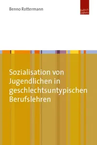 Sozialisation von Jugendlichen in geschlechtsuntypischen Berufslehren_cover