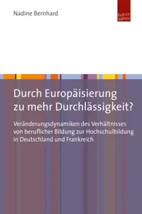 Durch Europäisierung zu mehr Durchlässigkeit?_cover