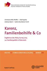 Karenz, Familienbeihilfe & Co_cover